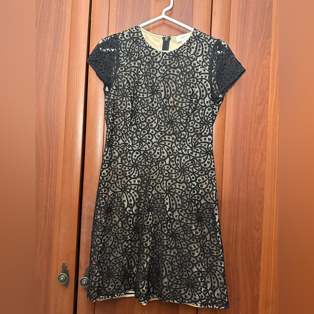 NBW Loft black dress